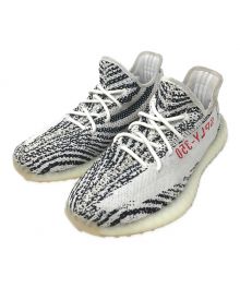 adidas（アディダス）の古着「スニーカー YEEZY Boost 350 V2 "Zebra"（イージーブースト350V2 "ゼブラ"）」｜ホワイト×ブラック