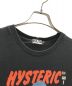 Hysteric Glamour (ヒステリックグラマー) 半袖Tシャツ ガールプリント ブラック サイズ:S：8000円