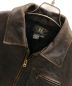 RRL (ダブルアールエル) レザージャケット ブラウン サイズ:S：150000円