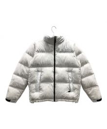 THE NORTH FACE（ザ ノース フェイス）の古着「中綿ジャケット Undyed Nuptse Jacket(アンダイドヌプシジャケット)」｜ホワイト