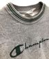 Champion (チャンピオン) スウェット 00’s リバースウィーブ ロゴスウェット グレー×グリーン サイズ:SMALL：5000円