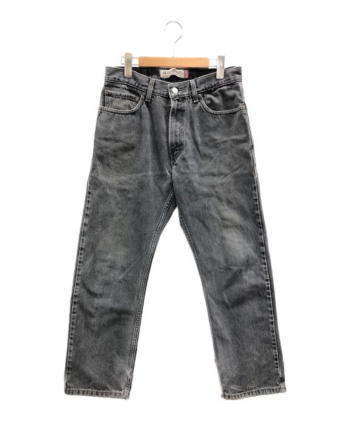 LEVI'S（リーバイス）LEVI'S (リーバイス) ブラックデニム 505 Regular Fit Men's Jeans(505 レギュラーフィットメンズジーンズ) ブラック サイズ:W32 L30の古着・服飾アイテム