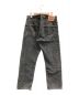 中古・古着 LEVI'S (リーバイス) ブラックデニム 505 Regular Fit Men's Jeans(505 レギュラーフィットメンズジーンズ) ブラック サイズ:W32 L30：6000円