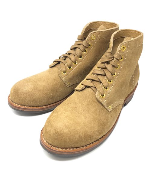 VISVIM（ビズビム）VISVIM (ビズビム) スウェードブーツ BRIGADIER BOOTS-FOLK(ブリディガール ブーツフォーク) キャメル サイズ:US9の古着・服飾アイテム