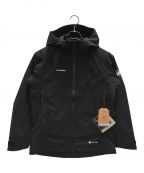 MAMMUTマムート）の古着「マウンテンパーカー ayako Pro HS Hooded Jacket AF women（アヤコ プロ ハードシェル フーデッド ジャケット アジアンフィット ウィメンズ）」｜ブラック