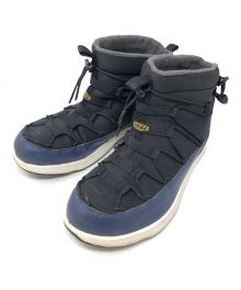 KEEN（キーン）の古着「ブーツ UNEEK SNK CHUKKA WP (ユニーク SNK チャッカ WP)」｜ブラック×ネイビー