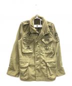 Hysteric Glamour×led zeppelinヒステリックグラマー×レッドツェッペリン）の古着「M65ミリタリージャケット」｜オリーブ