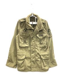 Hysteric Glamour×led zeppelin（ヒステリックグラマー×レッドツェッペリン）の古着「M65ミリタリージャケット」｜オリーブ