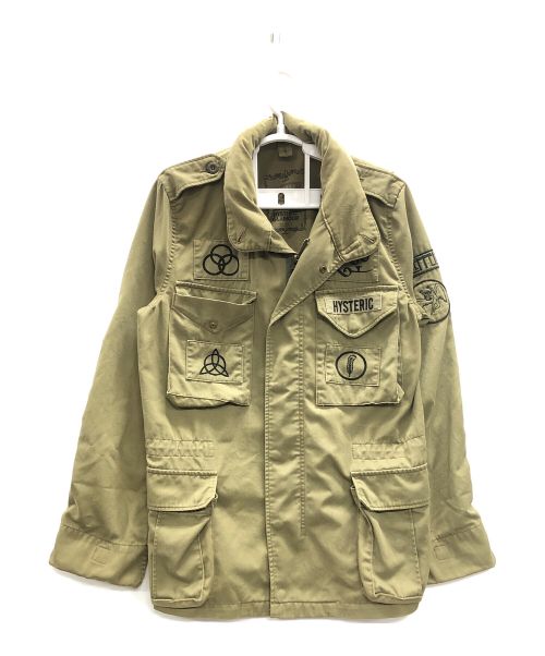 Hysteric Glamour（ヒステリックグラマー）Hysteric Glamour (ヒステリックグラマー) led zeppelin (レッドツェッペリン) M65ミリタリージャケット オリーブ サイズ:Mの古着・服飾アイテム