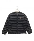 DANTONダントン）の古着「ダウンジャケット MEN'S CREWNECK INNER DOWN JACKET（メンズ クルーネック インナー ジャケット）」｜ブラック