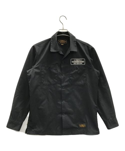 NEIGHBORHOOD（ネイバーフッド）NEIGHBORHOOD (ネイバーフッド) シャツ　CLASSIC WORK/EC-SHIRT.LS（クラシックワーク/EC-シャツ.LS） ブラック サイズ:Mの古着・服飾アイテム