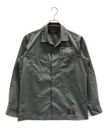 NEIGHBORHOOD（ネイバーフッド）の古着「シャツ　CLASSIC WORK/EC-SHIRT.LS（クラシックワーク/EC-シャツ.LS）」｜グレー