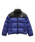 THE NORTH FACE（ザ ノース フェイス）の古着「ヌプシジャケット」｜ブラック×ブルー