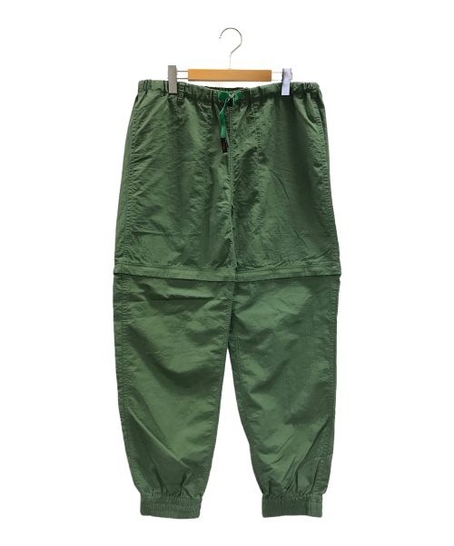 GRAMICCI（グラミチ）GRAMICCI (グラミチ) パンツ　ZIP OFF JOGGER PANT（ジップオフジョガーパンツ） グリーン サイズ:2の古着・服飾アイテム