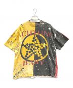 90's U2 Achtung Baby90's U2 アクトン ベイビー）の古着「ヴィンテージTシャツ」｜イエロー×ブラック