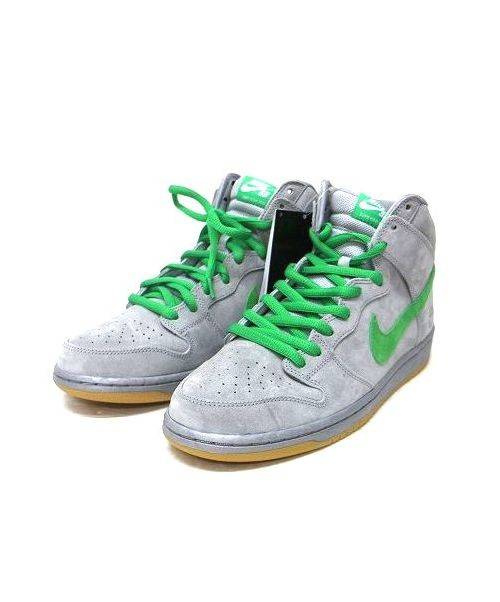 中古 古着通販 Nike ナイキ ハイカットスニーカー Dunk High Premium グレー グリーン サイズ 29 Dunk High Premium スニーカー ブランド 古着通販 トレファク公式 Trefac Fashion