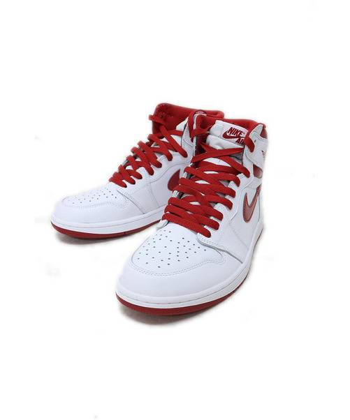 中古 古着通販 Nike Air Jordan ナイキ エアジョーダン ハイカットスニーカー ホワイト レッド サイズ 28 5550 103 ブランド 古着通販 トレファク公式 Trefac Fashion