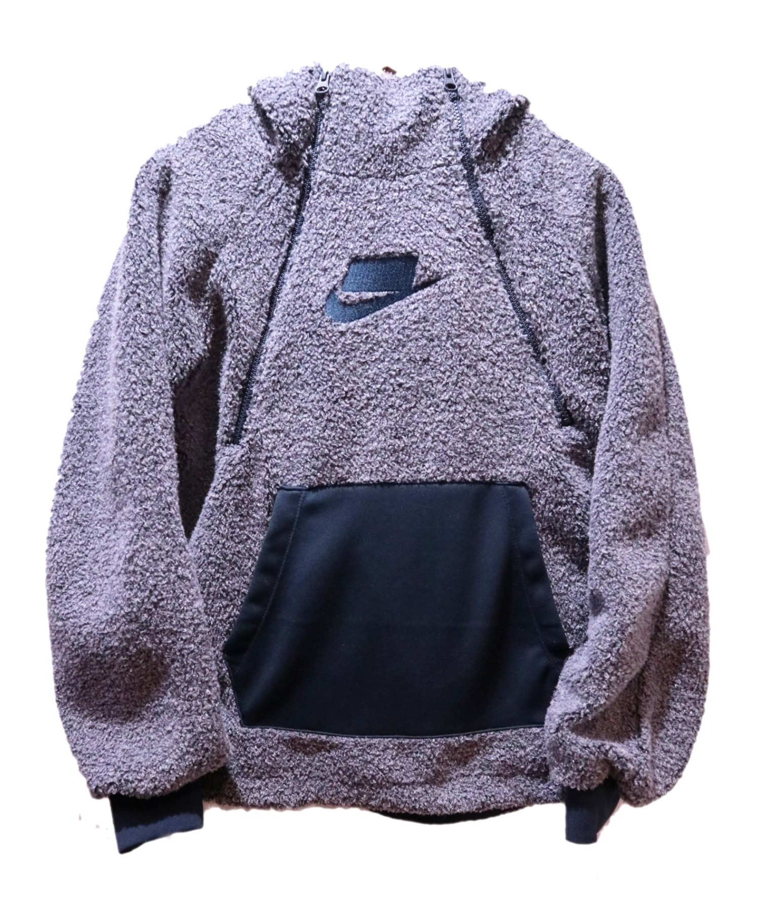 中古 古着通販 Nike ナイキ プルオーバーボアパーカー グレー サイズ M ブランド 古着通販 トレファク公式 Trefac Fashion