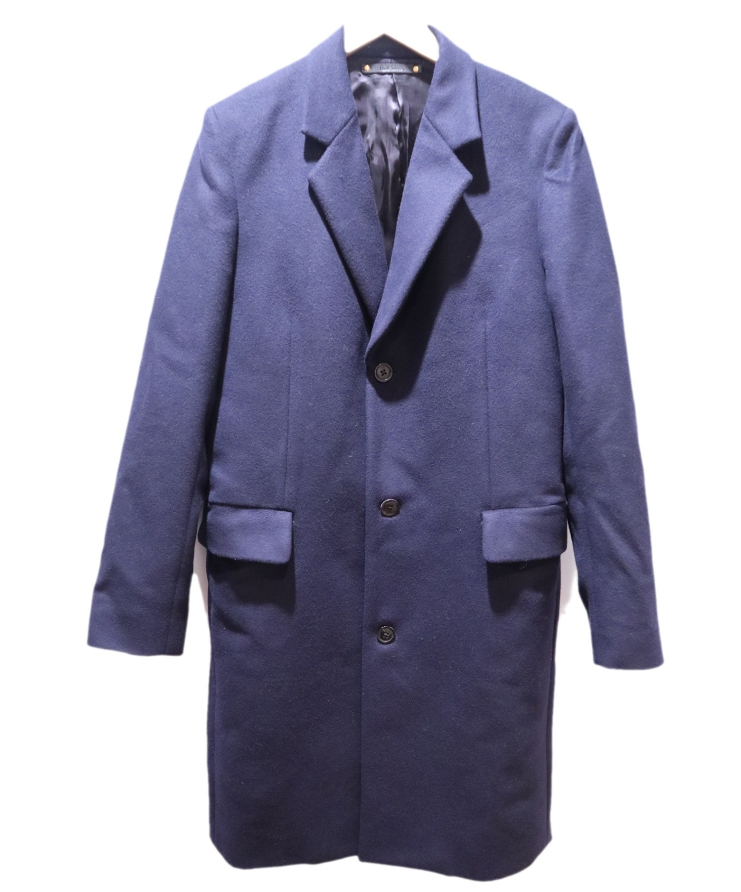 中古 古着通販 Paul Smith ポールスミス チェスターコート ネイビー サイズ L ブランド 古着通販 トレファク公式 Trefac Fashion