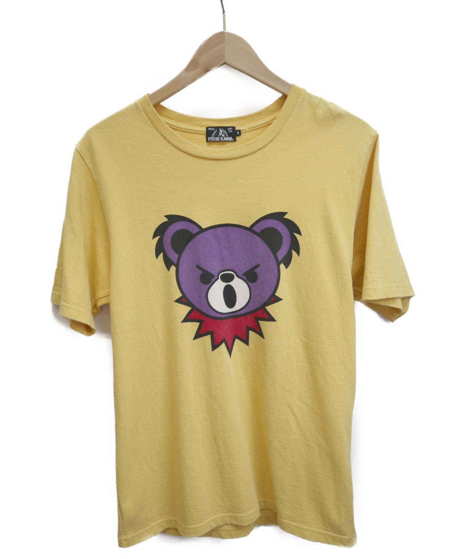 もこの HYSTERIC BEAR刺繍 オーバーサイズTシャツ rMhNc-m98940740099