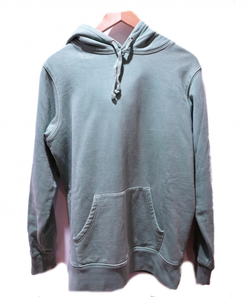 overdyed hooded sweatshirt