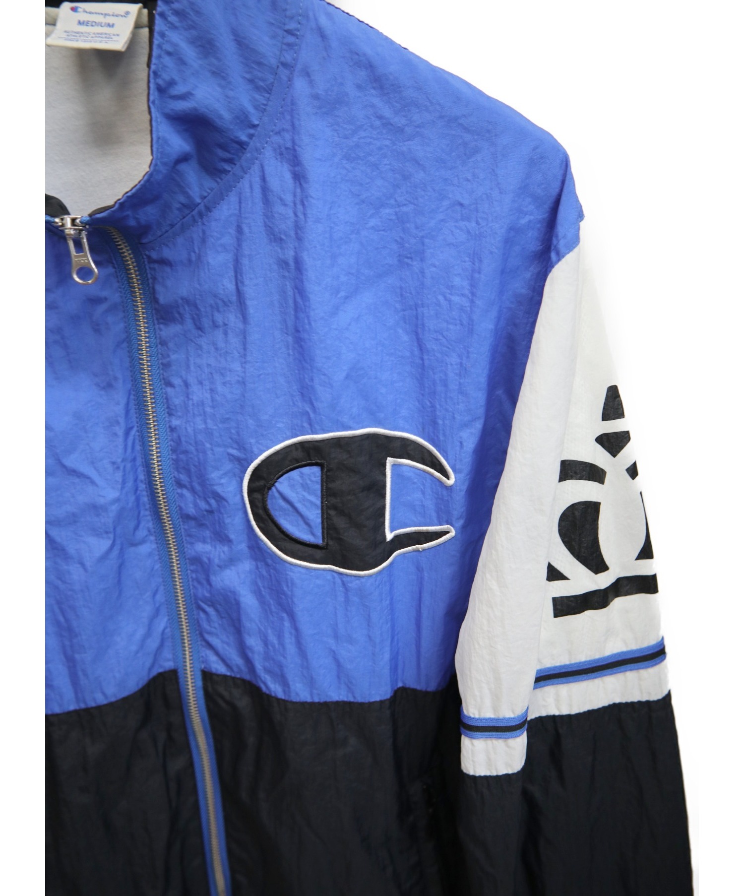 高品質 Stussy Champion ホッケージャージ ナイロン ジャケット コラボ Gジャン デニムジャケット Labelians Fr