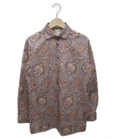 【中古・古着通販】ETRO (エトロ) ペイズリーシャツ パープル