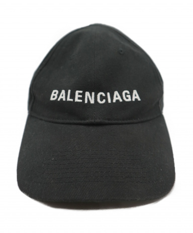 【中古・古着通販】BALENCIAGA (バレンシアガ) キャップ ブラック