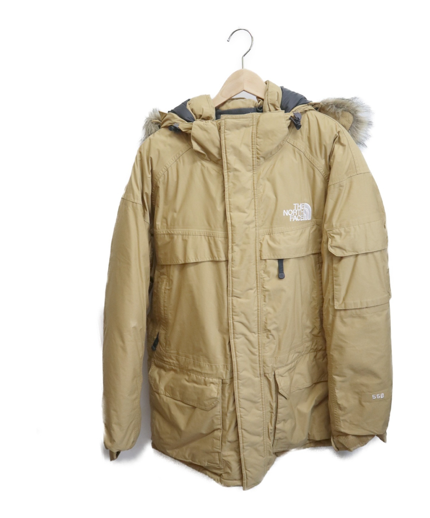 中古 古着通販 The North Face ザ ノース フェイス Mcmurdo Parka ベージュ サイズ Xl ブランド 古着通販 トレファク公式 Trefac Fashion