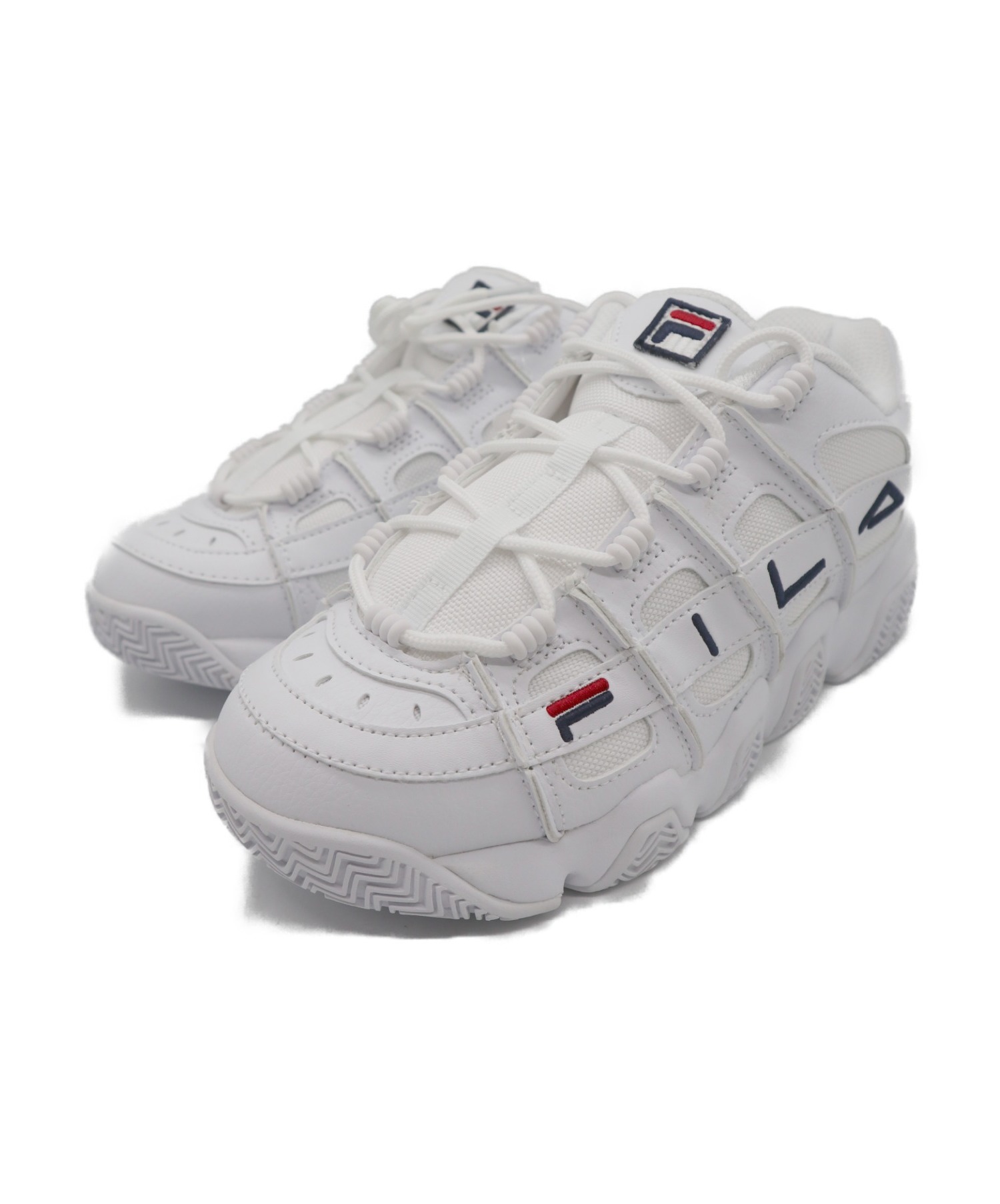 中古 古着通販 Fila フィラ ローカットスニーカー ホワイト サイズ 25 5 ブランド 古着通販 トレファク公式 Trefac Fashion