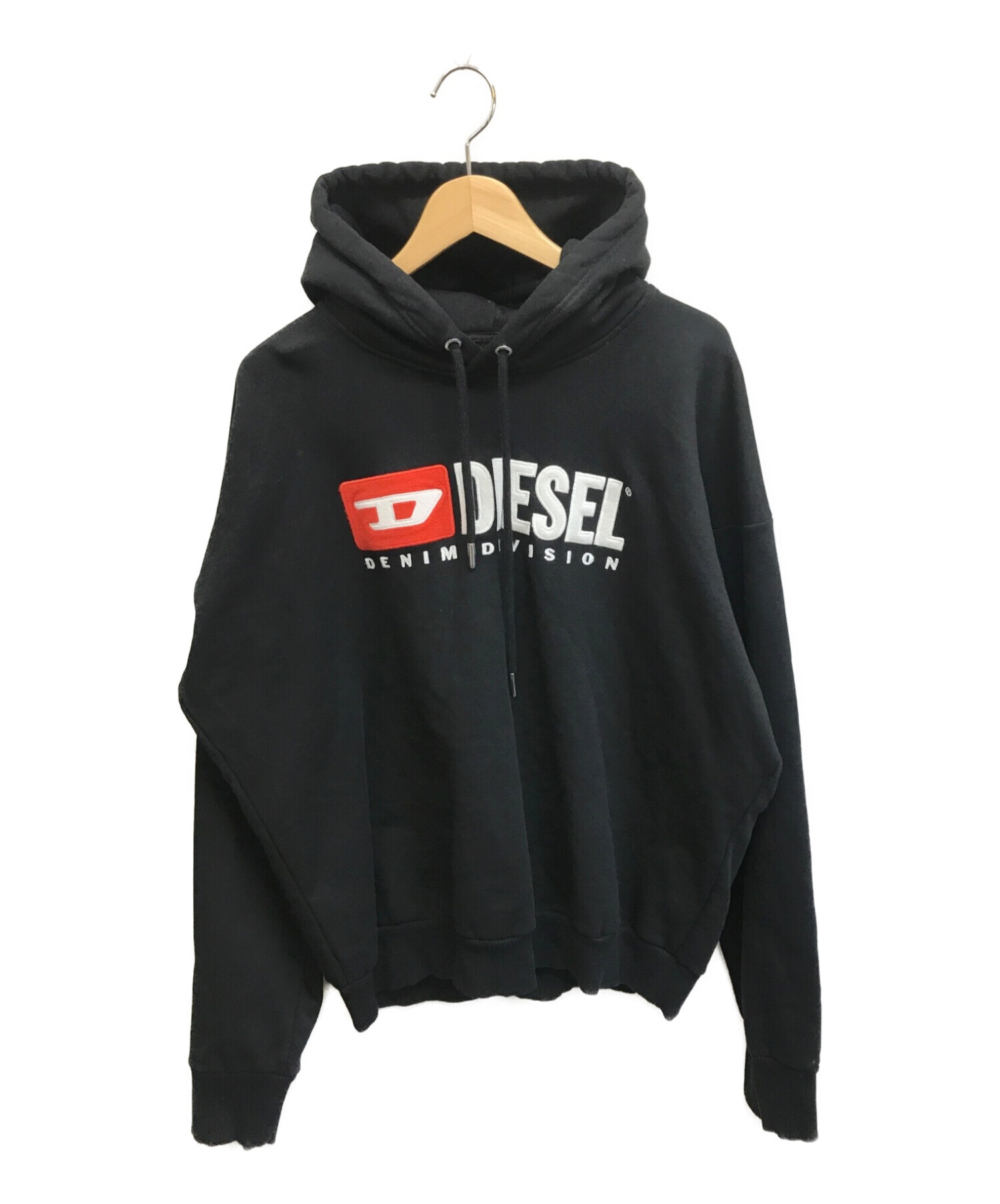 94%OFF!】 DIESEL 黒 新作パーカー Lサイズ econet.bi