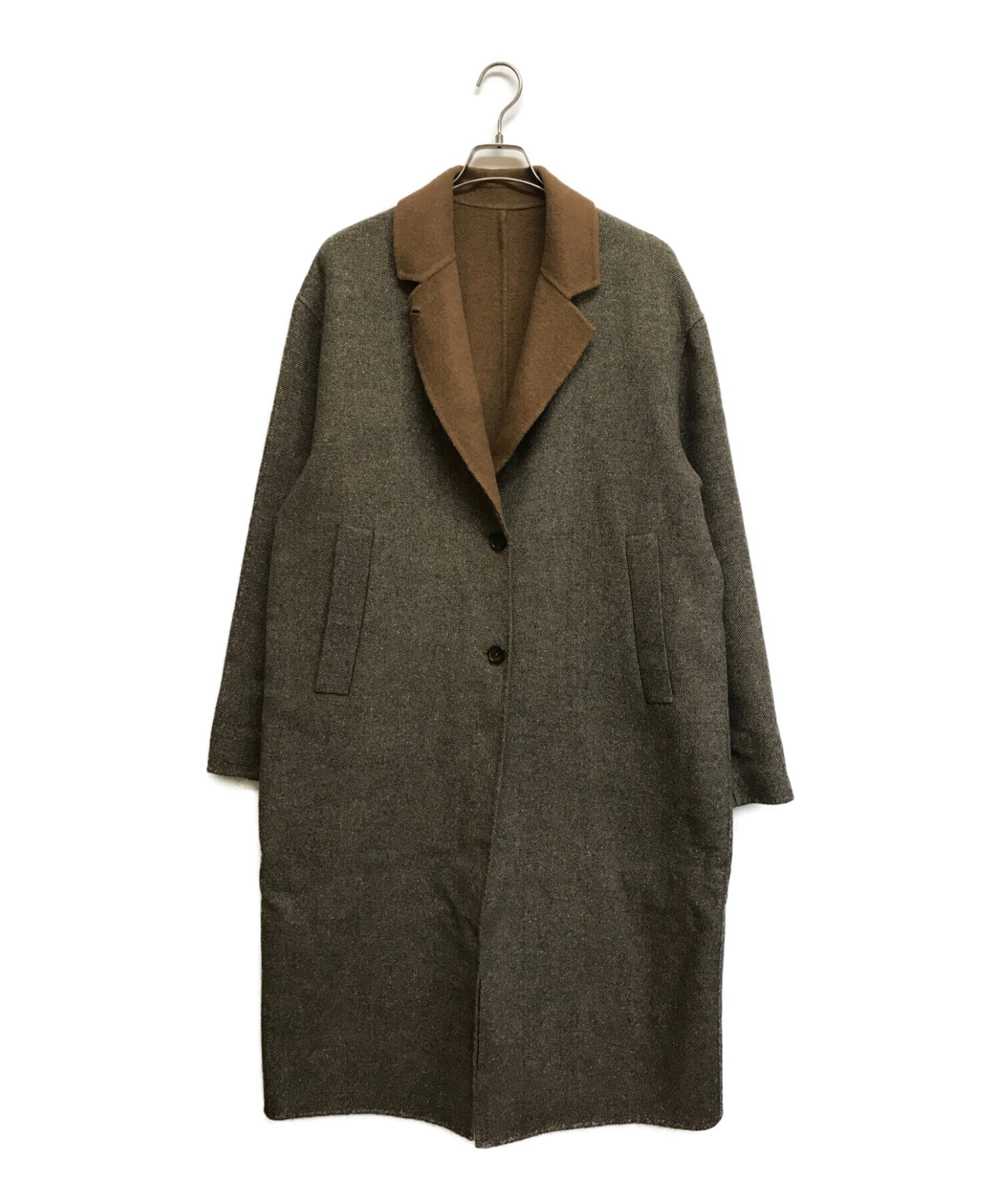 CLANE ネップツィードリバーコートTWEED RIVER COAT | tspea.org