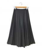 FOXEY NEWYORKフォクシーニューヨーク）の古着「CROPPED WIDE PANTS」｜ブラック