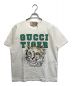 GUCCI（グッチ）の古着「タイガー コットンTシャツ」｜ホワイト