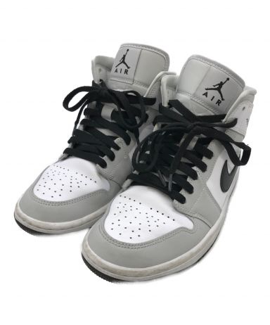 中古・古着通販】NIKE (ナイキ) WMNS AIR JORDAN 1 MID GREY FOG