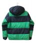 Supreme (シュプリーム) Reversible Striped Down Jacket ネイビー×グリーン サイズ:M：17800円