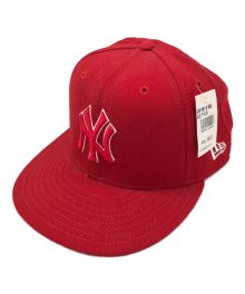 New Era（ニューエラ）の古着「キャップ」｜レッド