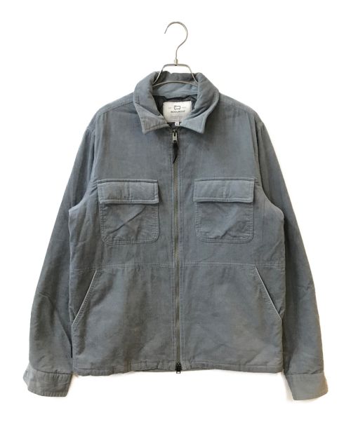 WOOLRICH（ウールリッチ）WOOLRICH (ウールリッチ) コーデュロイインサレーションジャケット グレー サイズ:Ⅿの古着・服飾アイテム