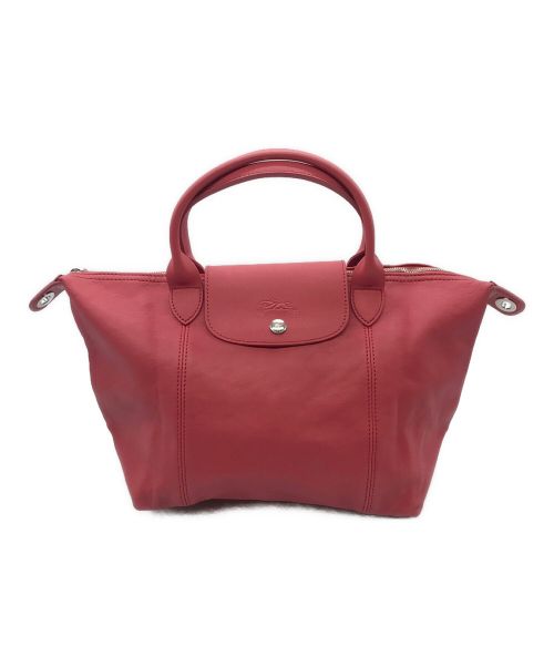 LONGCHAMP（ロンシャン）LONGCHAMP (ロンシャン) 2WAYレザーバッグ ピンクの古着・服飾アイテム