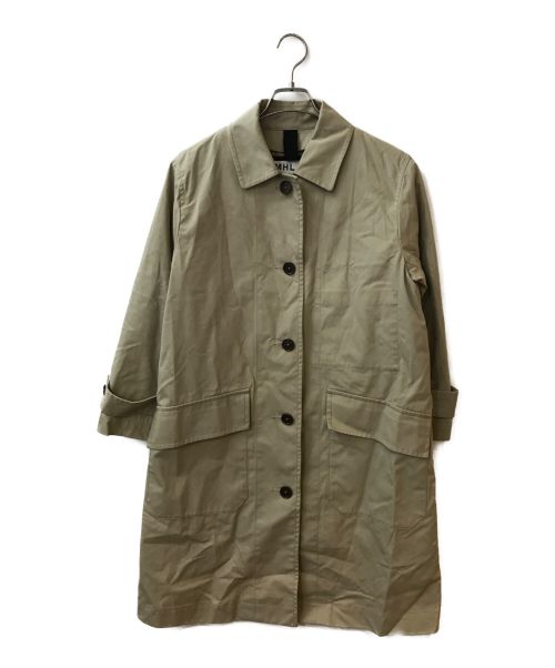 MHL（エムエイチエル）MHL (エムエイチエル) PROOFED COTTON NYLON TWILL ベージュ サイズ:Oの古着・服飾アイテム