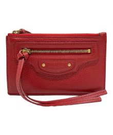 BALENCIAGA（バレンシアガ）の古着「NEO CLASSIC LONG CARD HOLDER 」｜レッド