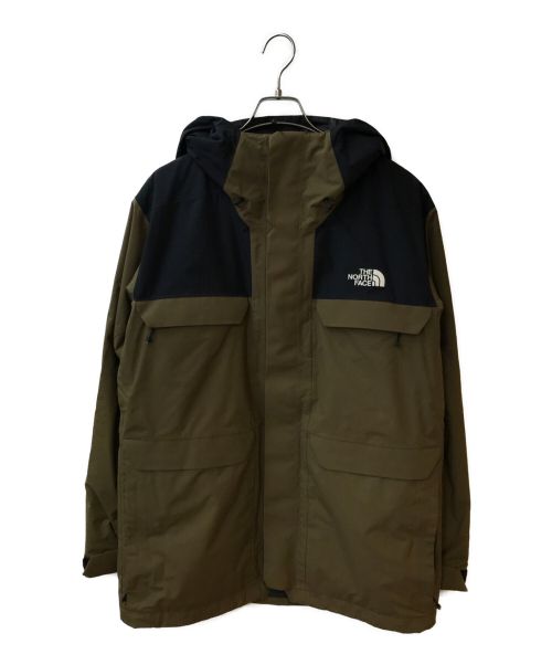 THE NORTH FACE（ザ ノース フェイス）THE NORTH FACE (ザ ノース フェイス) GATEKEEPER TRICLIMATE JACKET ブラウン×ブラック サイズ:Lの古着・服飾アイテム