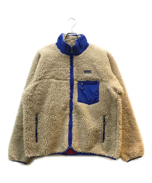 Patagonia（パタゴニア）Patagonia (パタゴニア) 04年製クラシックレトロカーディガン ベージュ サイズ:Lの古着・服飾アイテム