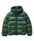 PRADA（プラダ）の古着「Nylon Down Puffer Jacket 」｜グリーン