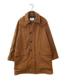 TOMORROW LAND（トゥモローランド）の古着「hooded coat」｜ブラウン