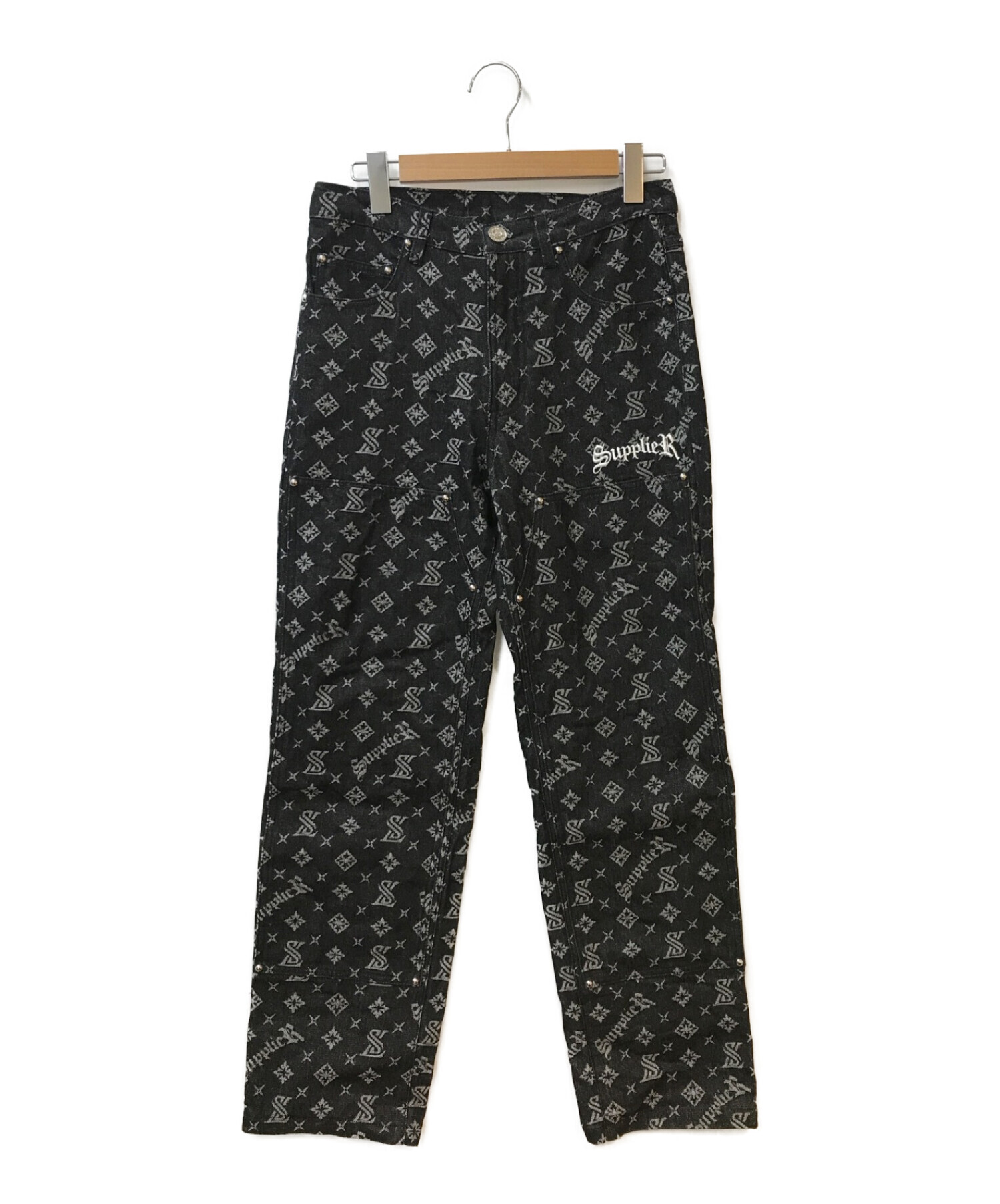 中古・古着通販】SUPPLIER (サプライヤー) MONOGRAM DENIM PANTS