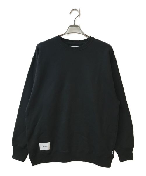 WTAPS（ダブルタップス）WTAPS (ダブルタップス) All 01 Cotton Sign Crewneck ブラック サイズ:X 02 未使用品の古着・服飾アイテム