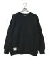 WTAPS（ダブルタップス）の古着「All 01 Cotton Sign Crewneck」｜ブラック