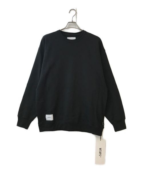 WTAPS（ダブルタップス）WTAPS (ダブルタップス) All 01 Cotton Sign Crewneck ブラック サイズ:X 03 未使用品の古着・服飾アイテム