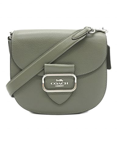 中古・古着通販】COACH (コーチ) Morgan Saddle Bag グリーン｜ブランド・古着通販 トレファク公式【TREFAC  FASHION】スマホサイト